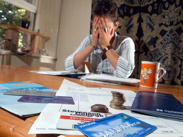 A mountain of debt...is piling up for people across Scotland due to Covid-19, causing many to worry about the future.