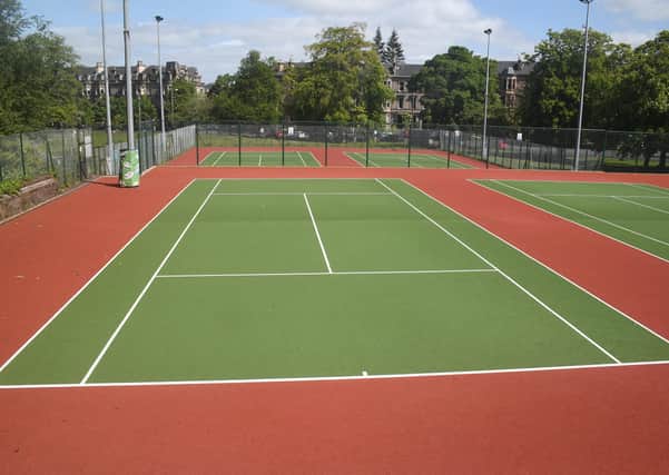 Tennis players will be able to return to the courts at Queen's Park later this week.