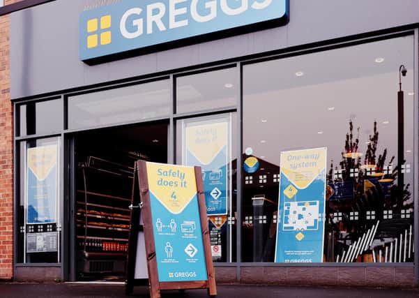 A number of social distancing and health and safety measures will be in place when Greggs reopens its shops this week.