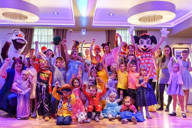 One of the highlights of the year is the party for the children at the Busby Hotel.