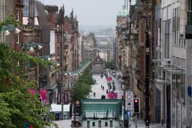 A quiet day on Buchanan Street, Glasgow, but post-lockdown will there be major changes to our high streets? Photo: John Devlin