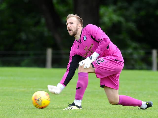 Scott Fox will battle with Trevor Carson for the goalkeeping spot at Motherwell (Pic by Michael Gillen)
