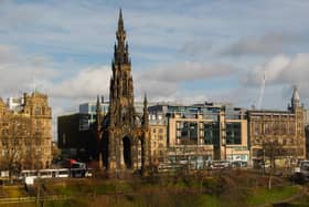The Scott Monument and Edinburgh's Princes Street - both popular tourist destinations. Photo: Scott Louden