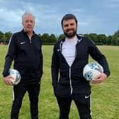 Forth Wanderers co bosses Graham Cairns (left) and Thomas Devine.