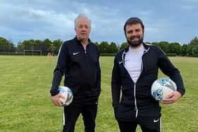 Forth Wanderers co bosses Graham Cairns (left) and Thomas Devine.