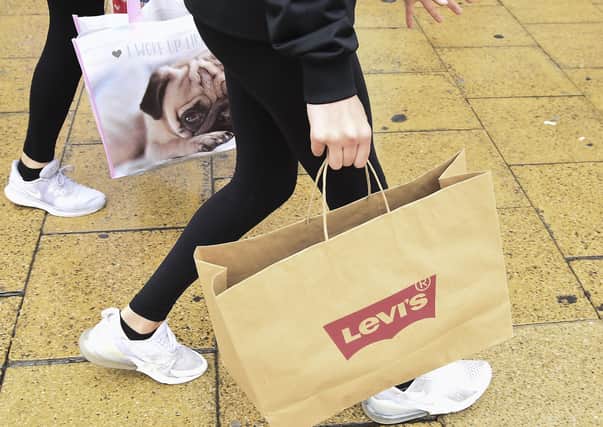 Shoppers are welcome back to their local high street as long as they shop safely and observe key safety messages. Photo: Lisa Ferguson