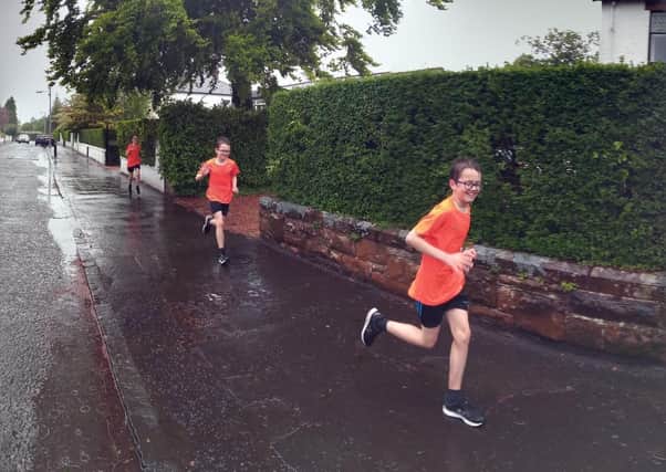 Zac Wright (10) has been putting in the miles to raise funds for Mary's Meals.