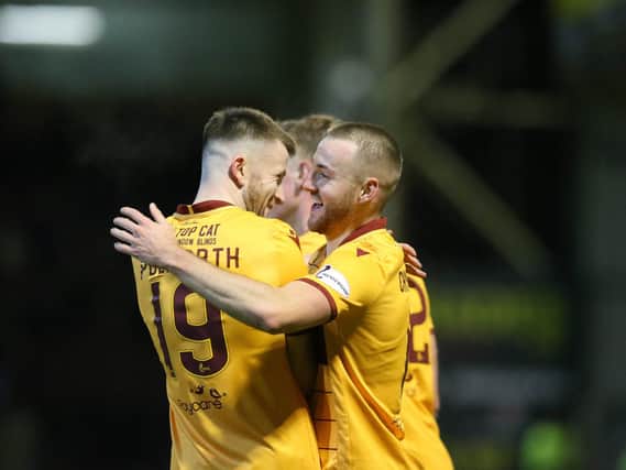 Motherwell thrashed Ross County 4-1 at Fir Park in the sides' last meeting on March 4 (Pic by Ian McFadyen)