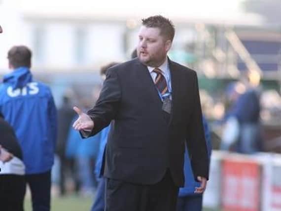 Motherwell FC chief executive Alan Burrows
