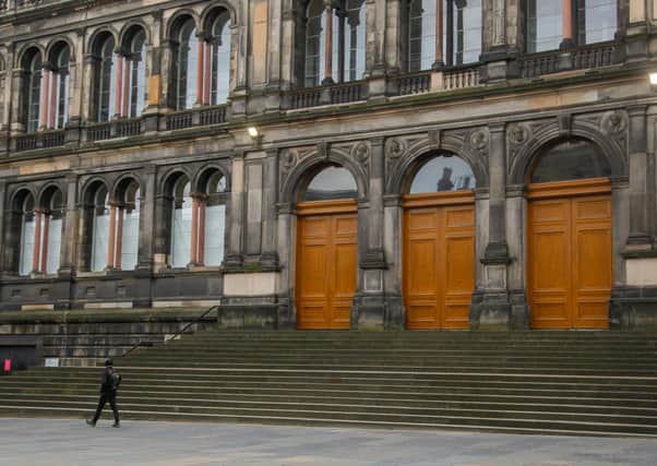 The National Museum on Edinburgh's Chambers Street has been closed since the lockdown started in March. Photo: Scott Louden