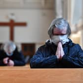 People have only been able to attend church in Scotland for private prayer in recent weeks. Photo: John Devlin