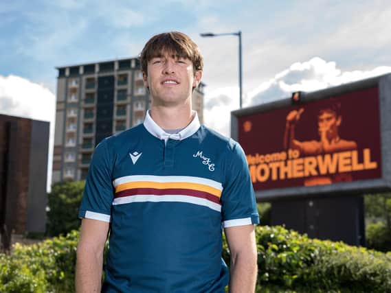 Chris Long is delighted to be back at Motherwell (Pic courtesy of MFC)
