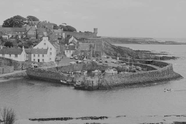 Still as pretty as a postcard picture, Crail Harbour in the East Neuk of Fife.