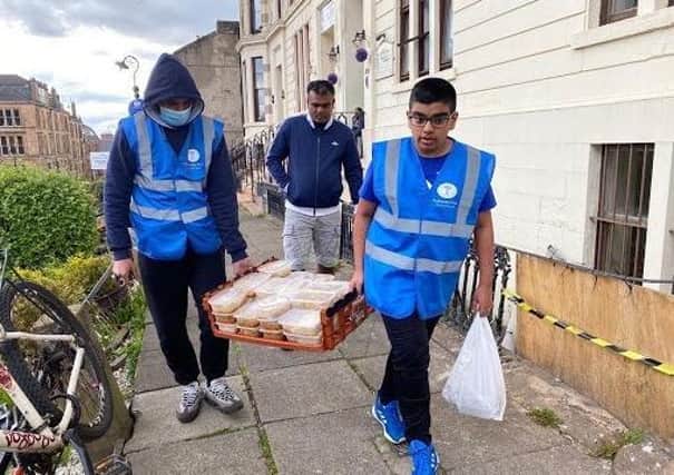 Ahmadi Muslims in South Glasgow have been providing hundreds of hot meals throughout the Covid-19 crisis.