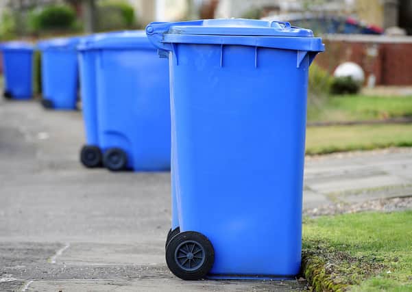 Blue bin collections will resume in June.