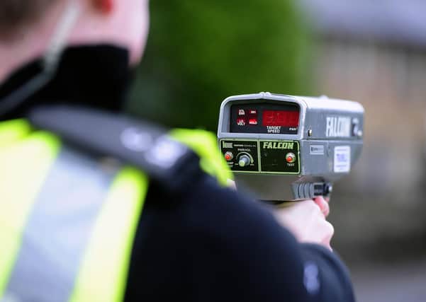 Police officers in East Renfrewshire continue to enforce road traffic laws during lockdown, including carrying out regular speed checks.
