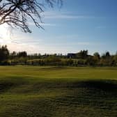 Carluke Golf Club looking beautiful in the sunshine.