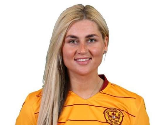 Jamie-Lee Smith (Pic courtesy of Motherwell FC)