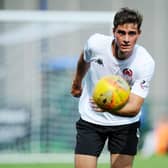 Alex Petkov in action for Clyde