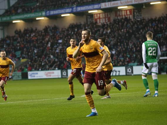 Motherwell's Liam Polworth will have to get used to silence from the stands next season as matches start behind closed doors (Pic by Ian McFadyen)