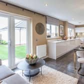 The interior of one of the Miller Homes' properties in Crofthead Maidenhill.