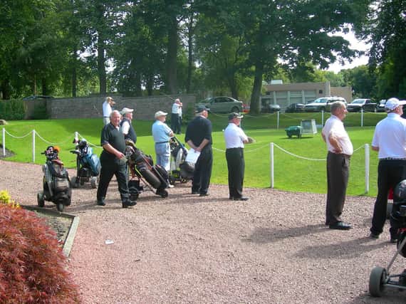 Golfers have returned to Colville Park Golf Club (pictured pre-lockdown) in their droves since play resumed at Scotland's clubs.