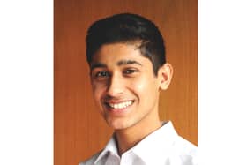 Suhit Amin will find out this week if he has won the enterprise category at the Young Scot Awards.