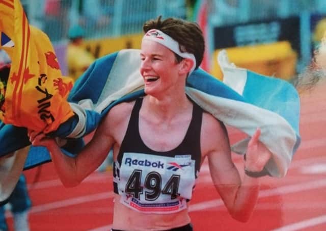 Fellow ambassador...Yvonne Murray is also calling on her fellow Scots to sign up for the virtual Great North Run in September.