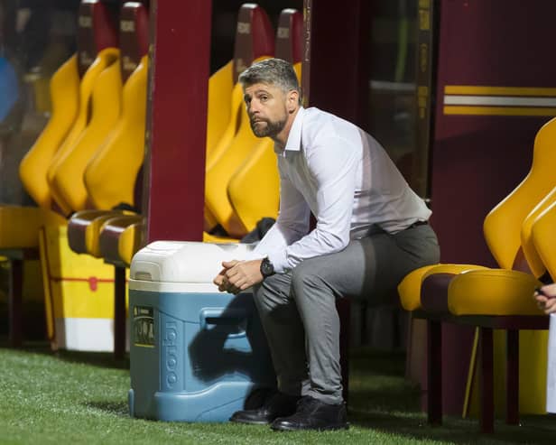 Motherwell FC gaffer Stephen Robinson