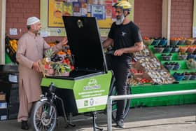 The new e-bikes will provide a solution to many traffic and pollution issues in Glasgow by reducing the number of delivery vehicles on the streets (Photo: Tony Marsh)