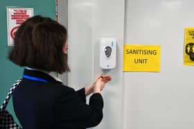 The Scottish government has said facemasks should be worn by adults and pupils in secondary school while they are in corridors and communal areas where physical distancing is difficult to maintain