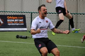 Ally Love scored the goal which took Clyde up from League 2