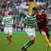 David Turnbull in action for Motherwell against Celtic (Library pic by Ian McFadyen)