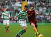 David Turnbull in action for Motherwell against Celtic (Library pic by Ian McFadyen)