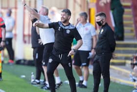 Motherwell manager Stephen Robinson (Pic by Ian McFadyen)