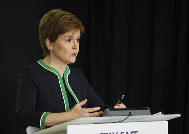 Nicola Sturgeon announced the additional restrictions this evening.