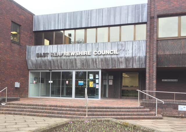 The predicted overspend at East Renfrewshire Council has been cut from £8m to £3m