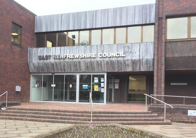 The predicted overspend at East Renfrewshire Council has been cut from £8m to £3m