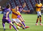 Allan Campbell in action for Motherwell (Pic by Ian McFadyen)