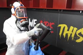 Firhill’s interiors are squeaky clean thanks to a new partnership between Partick Thistle and Springburn-based SWGR.