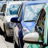 Car journeys were down by 30 per cent