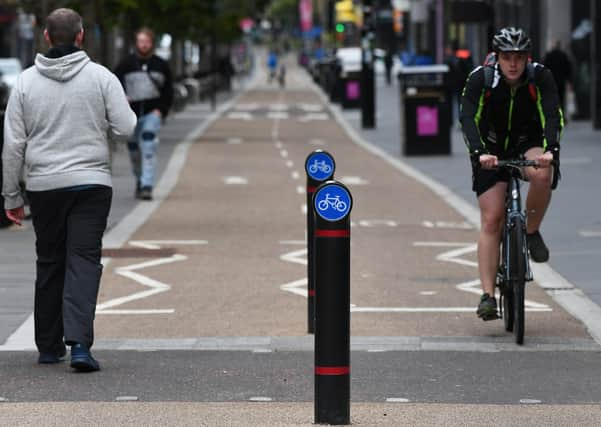 During lockdown there was a big increase in cycling. Photo: John Devlin