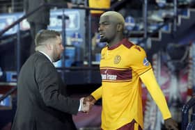 Cedric Kipre was a great signing for Motherwell after joining on a free transfer three years ago after leaving Leicester City (Pic by Ian McFadyen)