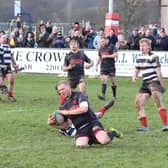 Biggar thrashing Kelso 52-6 back in January (Pic by Nigel Pacey)