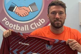 New Cumbernauld United signing Eddie Ferns
