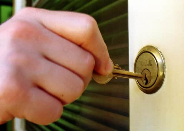 Locking your front door is a simple, but effective, security measure.