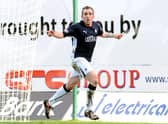 Mark Stewart, pictured during his Falkirk days, celebrating a goal against Inverness in 2009.