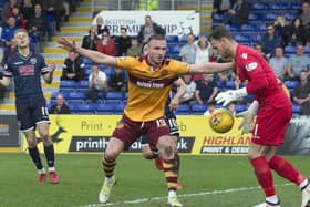 Motherwell goalkeeper Trevor Carson (right) is set to make his first competitive appearance since Northern Ireland's Nations League clash with Austria in November 2018, after which he suffered deep vein thrombosis.