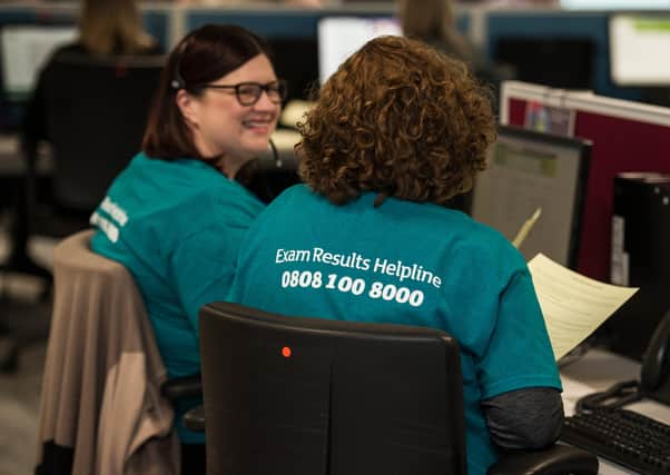 Skills Development Scotland's helpline is offering advice and support.