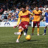 Liam Donnelly missed a penalty in Dingwall (Library pic by Ian McFadyen)